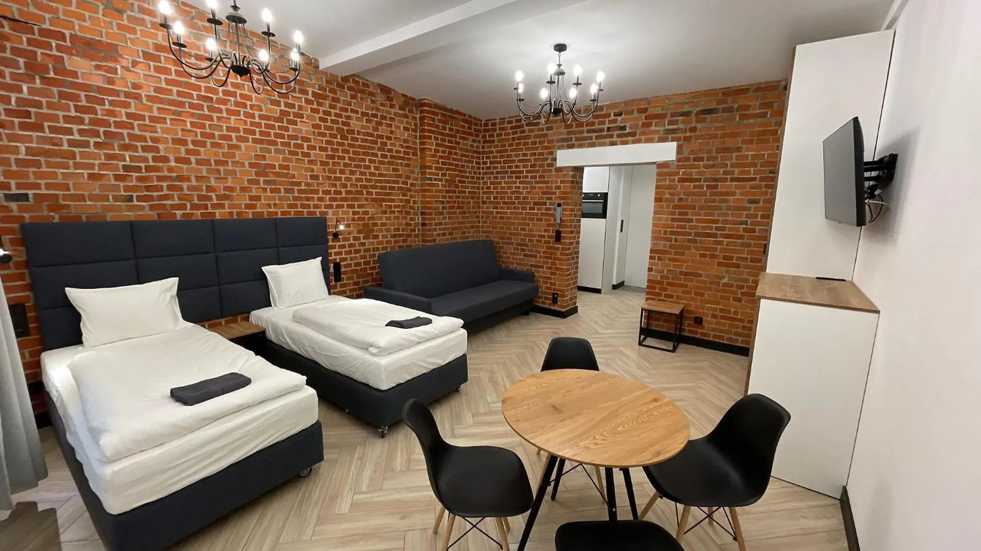 Pod Blekitnymi Podkowami Aparthotel Wrocław Lengyelország